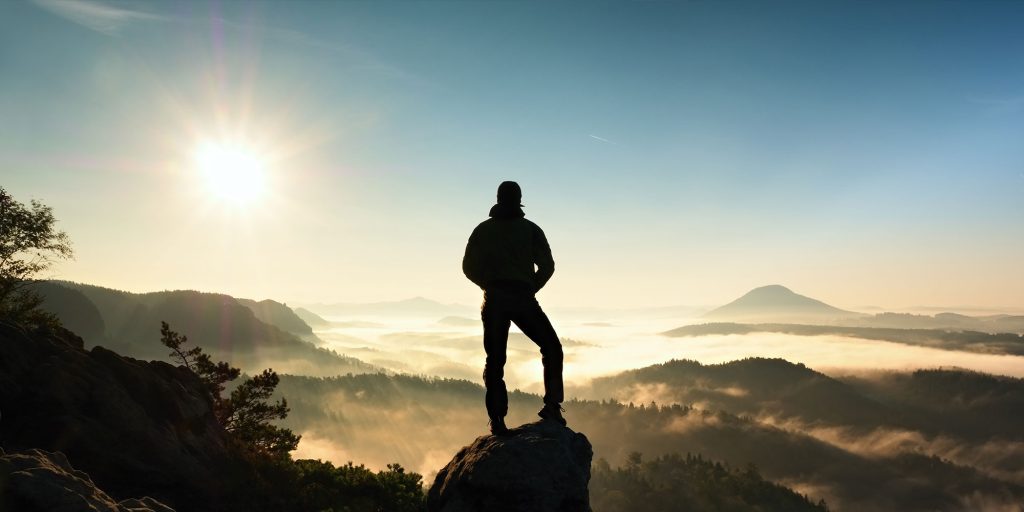 climbint to the top